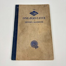 The Riley One-Point-Five Driver's Handbook BMC AKD 750B Book Motoring Vintage