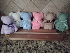 Baby Shower - Soft Towel - Baby Gift - Teddy Bear - 12 Pieces - Multiple Colors