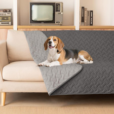 Double Sided Waterproof Dog Blanket - Reversible Soft Pet Bed Sofa Cover 68x82
