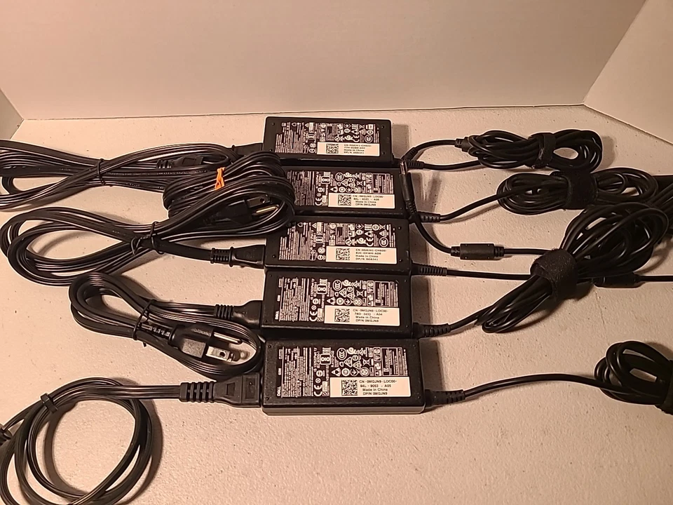 批量 5 件 正品 原装 原始设备制造商 65w 适用于戴尔 19.5v 3.3a 交流电适配器 4.5 毫米 0MGJN9 — 第 2/2 张图片