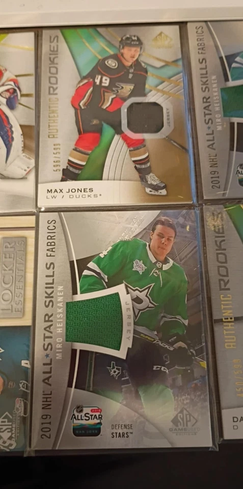 Lot Of NHL Jersey-Patch cards 8 total - Image 4 of 4