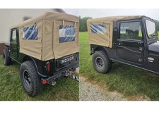 Canvas Soft Top for Mahindra Thar/Roxor -No Frame