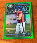 BO NIX RC 2024 TOPPS CHROME 43/99 GREEN REFRACTOR DENVER BRONCOS