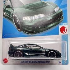 Hot Wheels HW J-Imports 2/10 Custom '01 Acura Integra GSR Green 98/250