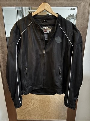 Harley Davidson Mesh Motorcycle Summer Riding Jacket Mens Sz XXL EXCELLENT COND!