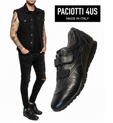 Cesare Paciotti 4US Italy Men Sneakers Drive 7 Leather 40