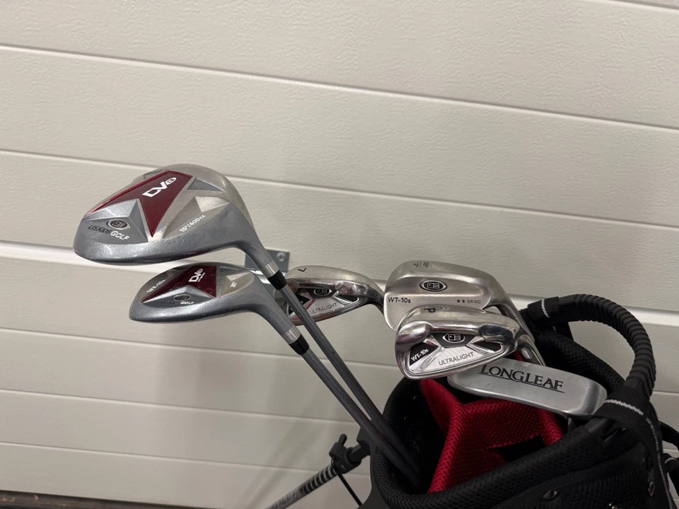 U.S. Kids Golf 60 Set DV3 Driver/Hybrid/7 Iron/PW/SW/Putter/Bag RH 60 U-Light - Image 3 of 4