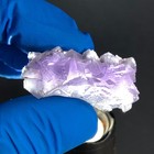 Columnar Cubic Fluorite Crystal Cluster w Stand Natural Mineral Specimen KLP-45 — photo 9