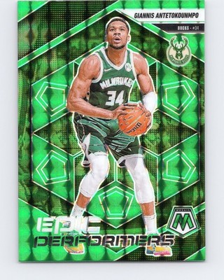 2024-25 Panini Giannis Antetokounmpo Green Epics Performers