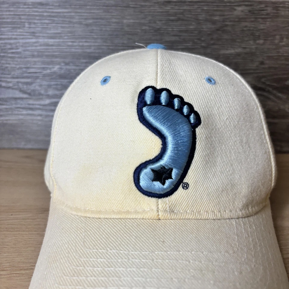 North Carolina Tar Heels Hat Cap Fitted Mens 7 5/8 Blue White NCAA Basketball - Image 2 of 4