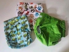3 Reusable Washable Male Dog Diapers Size M Wegreeco Puppy Fashion Best Friend 