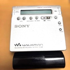 Sony MD Walkman MZ-R900 Portable Player Recorder Silver Tested Working Used