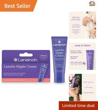 Moisturizing Lanolin Nipple Butter - 1.41 Ounces for Breastfeeding Comfort