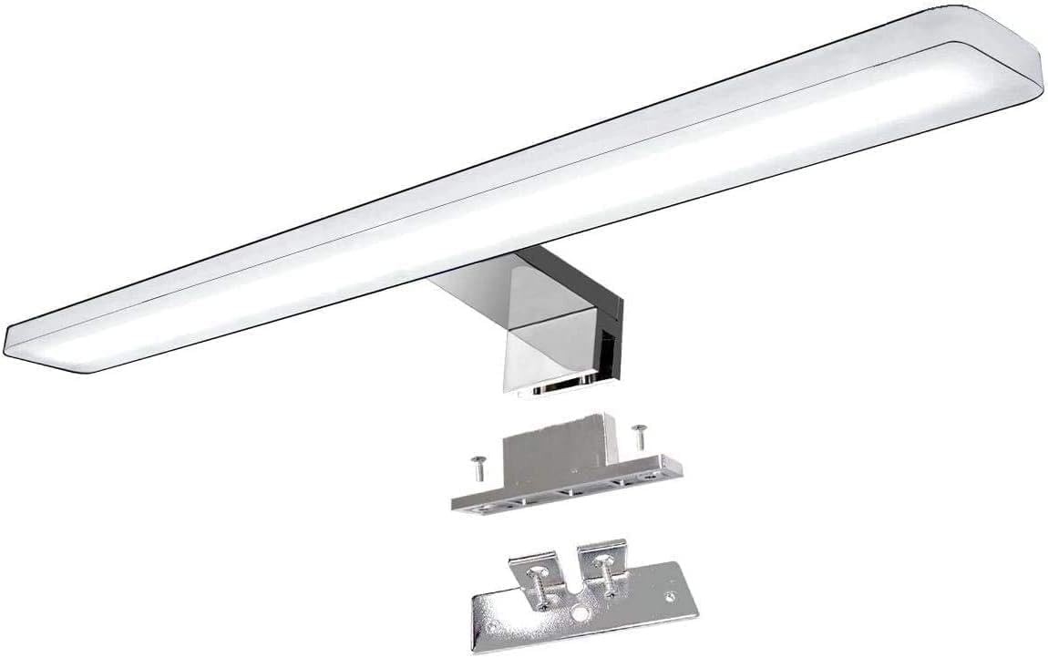 Luce LED Bagno 30cm 8W 640lm | Specchio Trucco IP44 4000K Cromata
