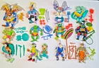 VINTAGE TMNT NINJA TURTLES LOT 100% COMPLETE! ALL ORIGINAL NO REPRO!!!!