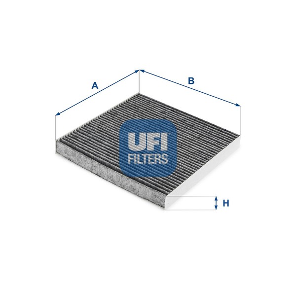 Innenraumfilter UFI 54.288.00 Aktivkohlefilter FüR Renault Twingo 3 Tce 110 BCM9-image