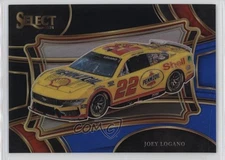 2024 Panini Select Pit Road Black & Blue Prizm 7/49 Joey Logano #107 4u2