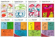 Explode the Code Book 1 -4 & Beyond The Code Book 1-4 (8 Books Set)
