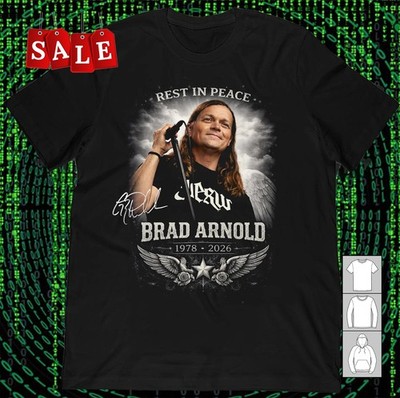 New RIP Brad Arnold 1978-2026 Gift For Fans Unisex All Size LW985