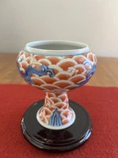 Ming Dynasty Famille Rose Stem Cup