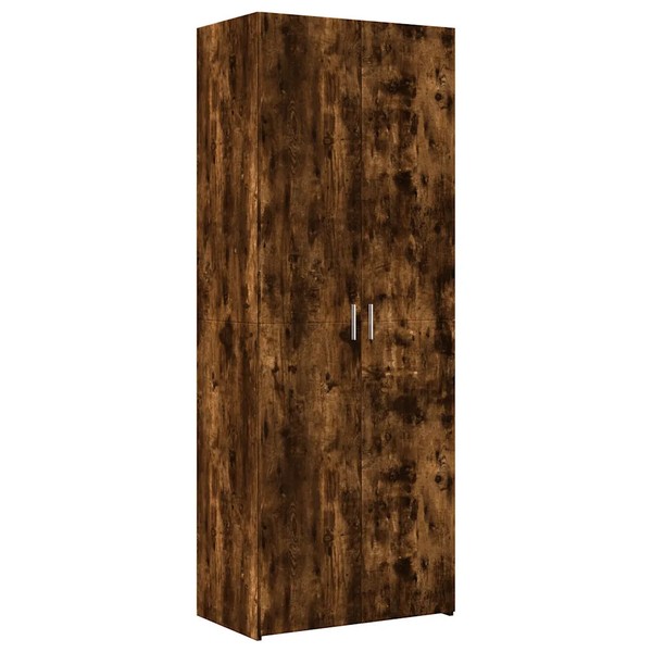 Highboard RäUchereiche Nachbildung 70X42,5X185 Cm Holzwerkstoff-image