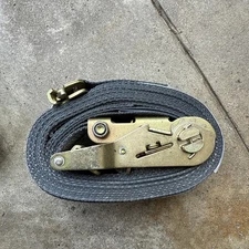 Cargo Strap Ancra 48672-14 Gray Logistic Cam Buckle Strap 16Ft X 2 in 1333lb