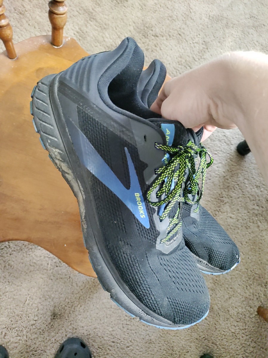 Brooks Anthem 5 Running Shoes Sneakers Mens Size 11.5 BLK  display picture 1
