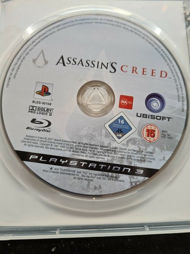 ASSASSIN 'S CREED PS3 ORIGINAL USED GAME PLAYSTATION 3 - Picture 3 of 5