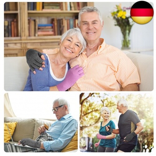 DISUPPO Arthritis Handschuhe – Rheumatische Arthritis Kompressionshandschuhe f - Bild 6 von 7