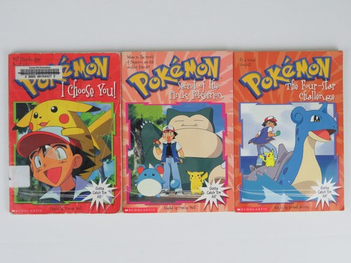 3 Pokemon Chapter Books: I Choose You! - Secret of the Pink Pokemon - Four-Star - Picture 2 of 9