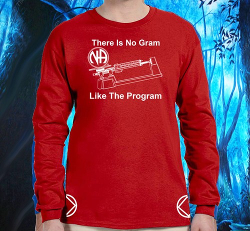 T-shirt Narcotics Anonymous NO GRAM LIKE THE PROGRAM - Spedizione gratuita - Foto 27 di 27