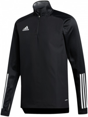 adidas Youth Kid's Warm Up Top Jacket EK5459 1/4 Zip Thumb Holes