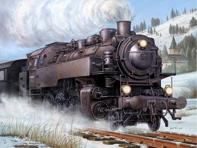 Trumpeter 750217 1/35 BR-86, Dampflokomotive