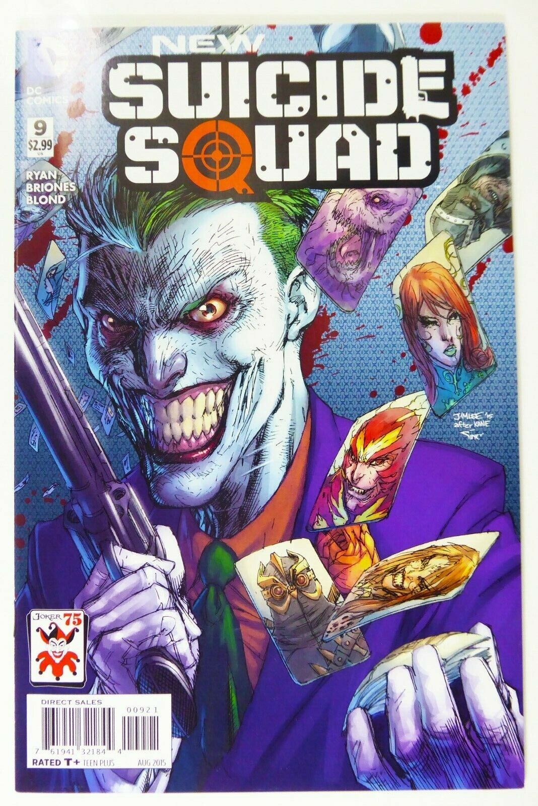 DC SUICIDE SQUAD #9 Jim Lee JOKER 75th Anniversary VARIANT LOT NM  Ships  FREE | eBay