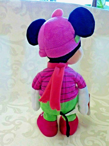 Disney Minnie Mouse Animated NWT 'We Wish You A Merry Christmas' 13" Battery 3+ - Picture 5 of 12