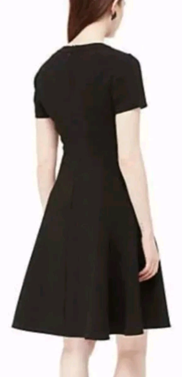 Kate Spade Black New York Jazz Things Up Crepe Flip Cocktail Taglia 4 MRSP $328