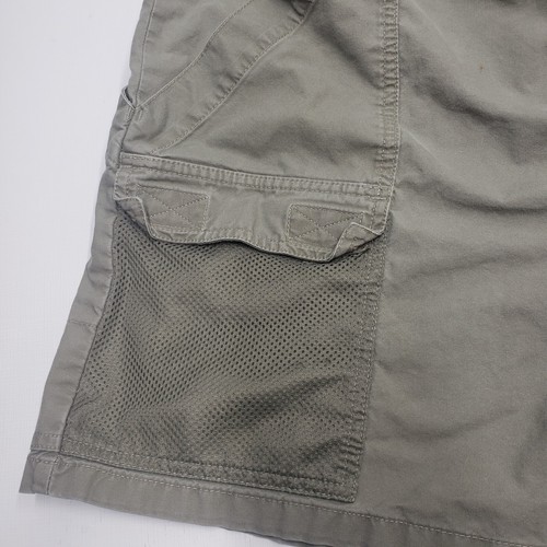 Columbia PFG Fishing Cargo Shorts Men XL Beige Hiking Camping - Picture 3 of 15