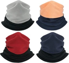 Winter Fleece Warm Neck Gaiter Windproof Face Scarf for Cold Weather Ski Cycling