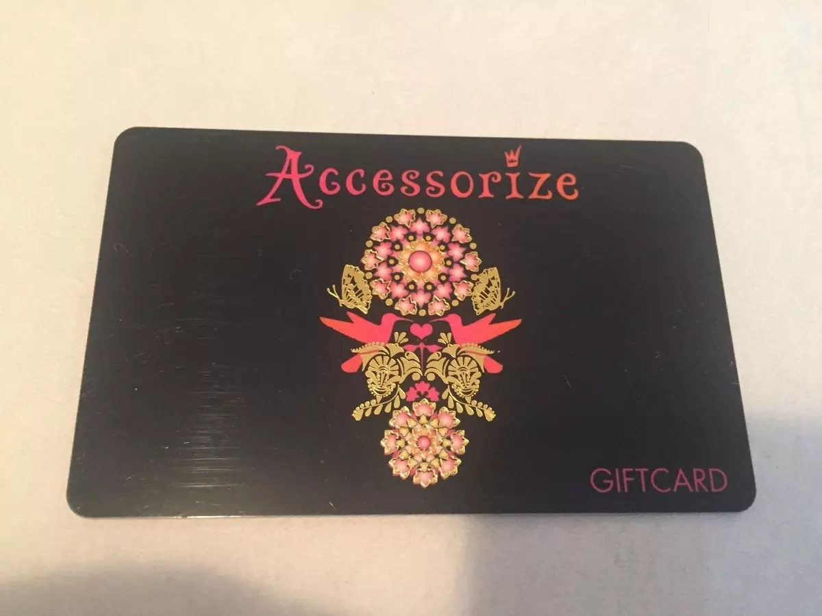 Accessorize cheap gift card