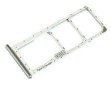 OEM MOTOROLA ONE XT1941-3 REPLACEMENT SILVER DUAL SIM MICRO SD CARD TRAY