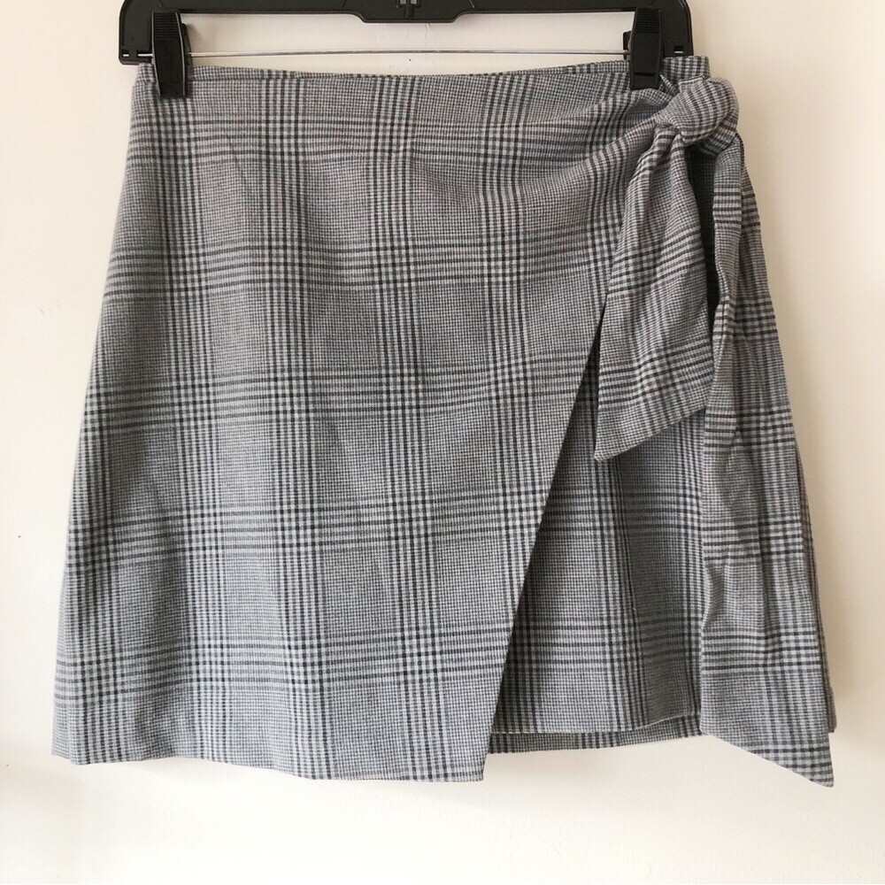 スカート hyeon/pepper mini wrap skirt / gray hyeon/pepper mini wrap skirt / gray