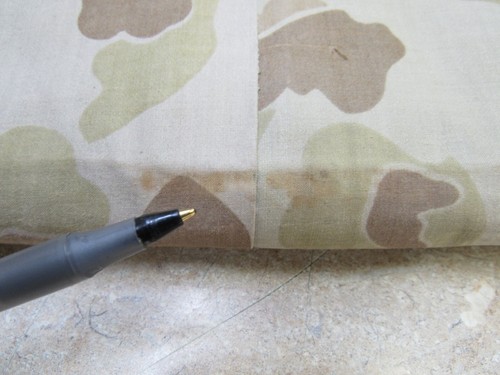 Early WW2 USMC Reversible Poncho Frog Skin Camouflage 1942 National Carbon Co - Picture 22 of 24