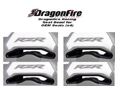 Dragonfire Racing 15-0013 Harness Pass Through Bezel Polaris RZR 900 1000