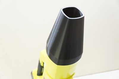 Ryobi 18V Leaf Blower Short Nozzle Attachment - For P21012 Blower, Black