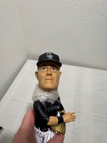 Colorado Rockies Troy Tulowitzki 2011 Collectors Edition Bobblehead NIB Baseball - Picture 8 of 19