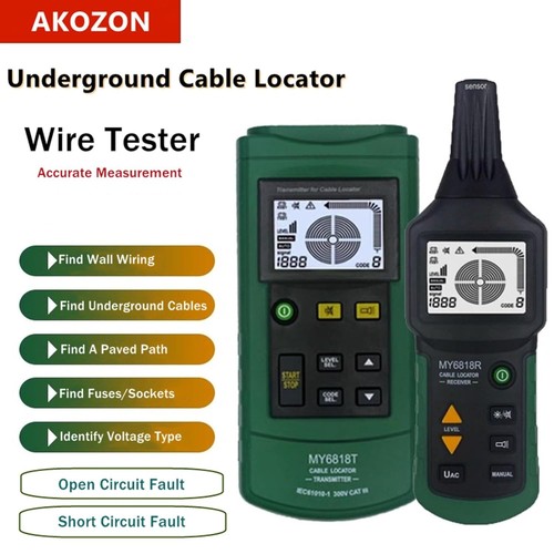 Wire Tracker BSIDE MS6816 - Tester Cavi di Rete e Rilevatore di Linee Interrate - Photo 3/9