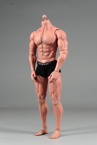 Worldbox AT027 1/6 Male Solid Durable Super Muscle Doll Model 12 inch Doll - Picture 6 of 11