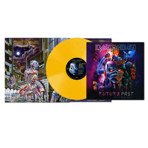 Iron Maiden Somewhere In Time Vinile Lp Colorato Giallo Nuovo e Sigillato