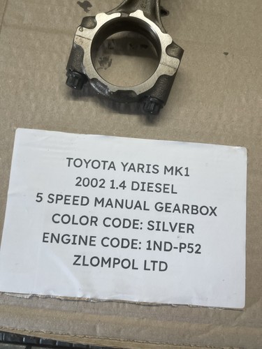 Toyota Yaris Mk1 2002 1.4 Diesel - Piston & Connecting Rod #3 (Engine 1ND-P52) - Picture 2 of 17