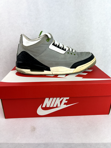 Size 13 - Air Jordan 3 Retro Chlorophyll - Picture 2 of 15